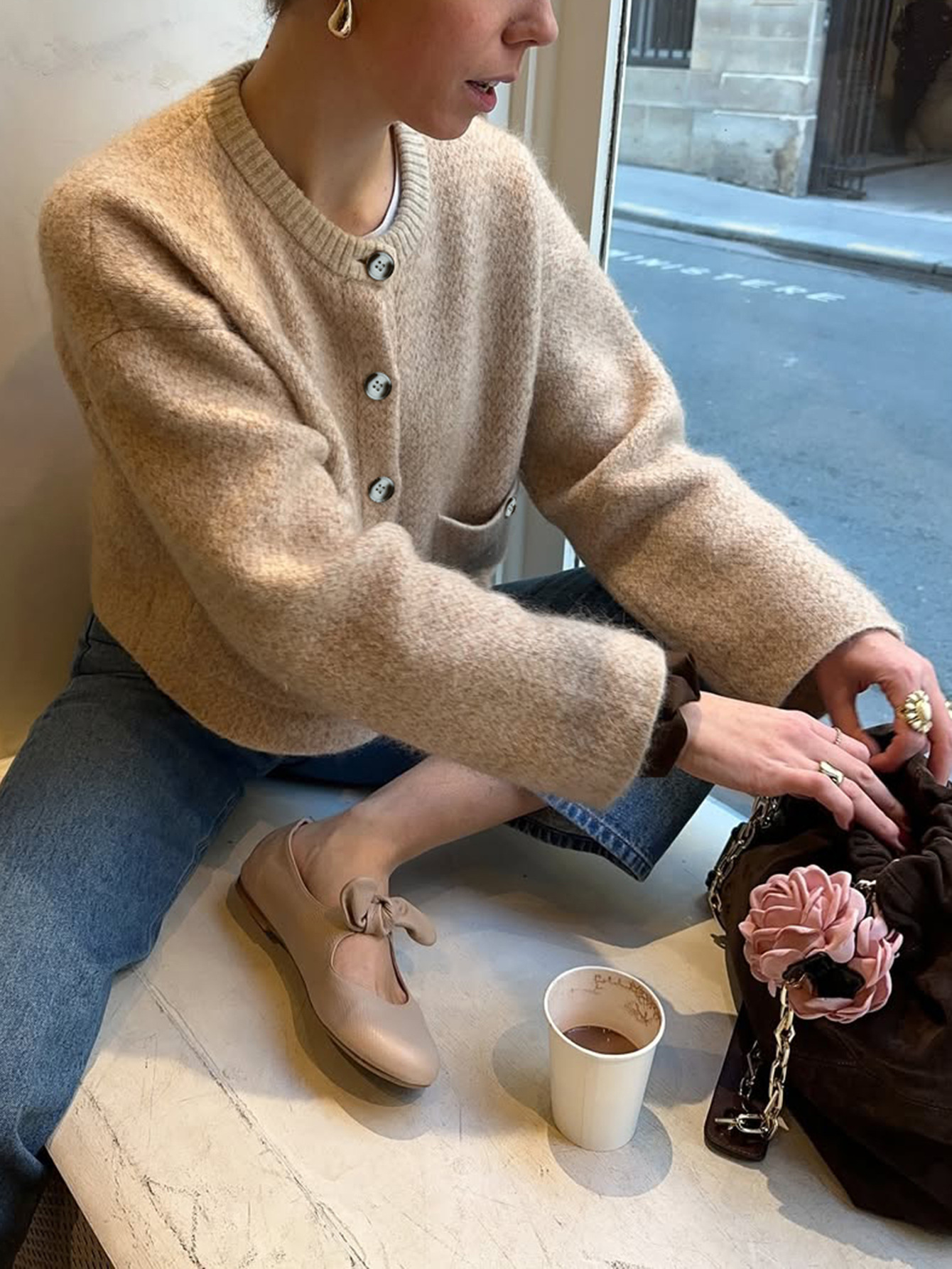 Kaikuo transfronterizo Europa y Estados Unidos vacaciones casuales camisa de botón de lana suéter de mujer otoño y invierno 2025 estación independiente de Amazon