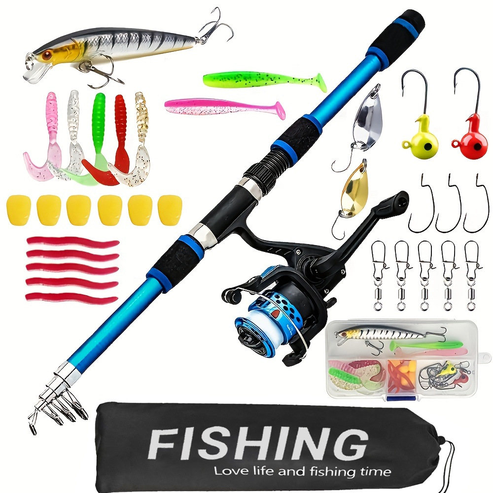 Popular foreign trade product: Ultra-hard sea rod set 1.8M, complete beginner's fishing rod set, fiberglass sea rod fishing gear set wholesale