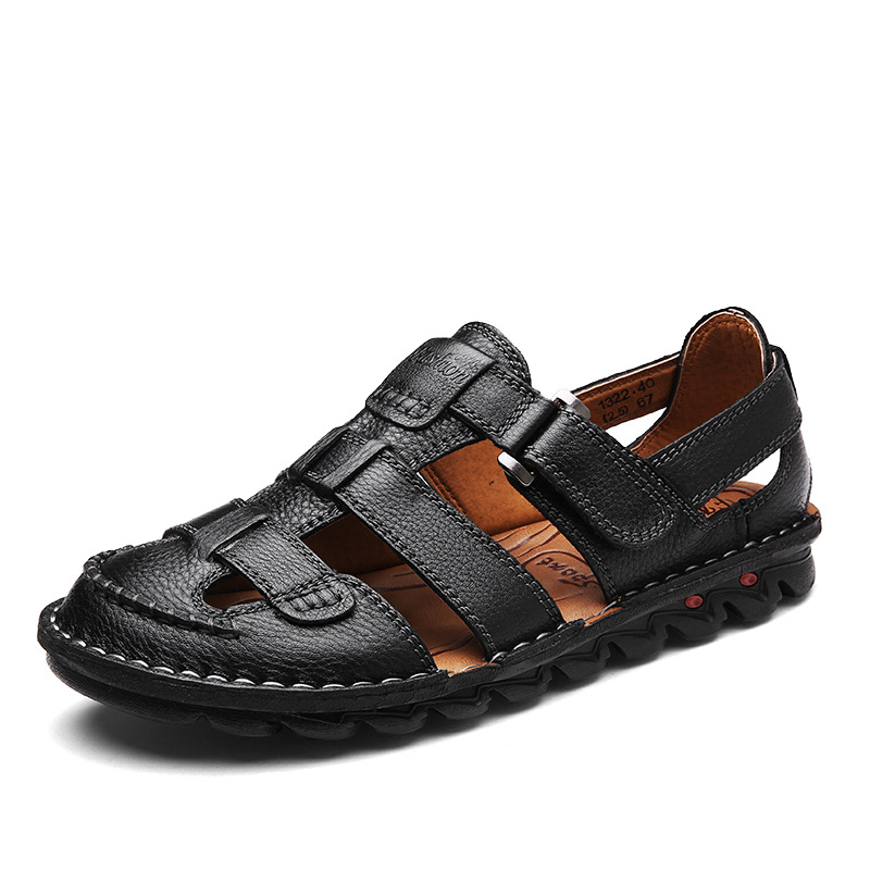 2025 verano nueva tendencia casual diaria zapatos de hombre antideslizante juvenil ligero sandalias de hombre perezosas