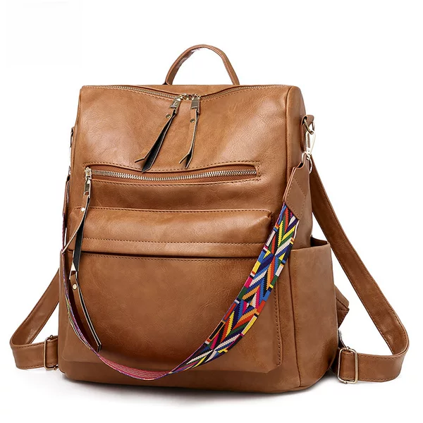 zhenli retro bag women's large capacity backpack niche design women's backpack bags bag wholesale