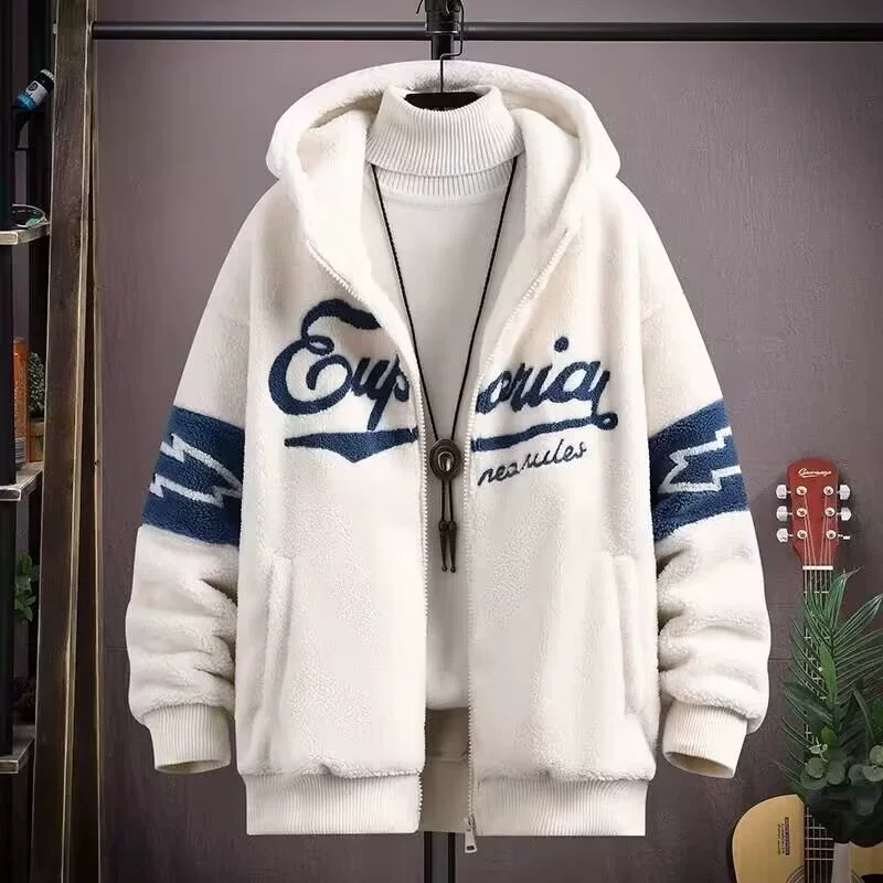 Демисезонный теплый худи, пуховик, oversize