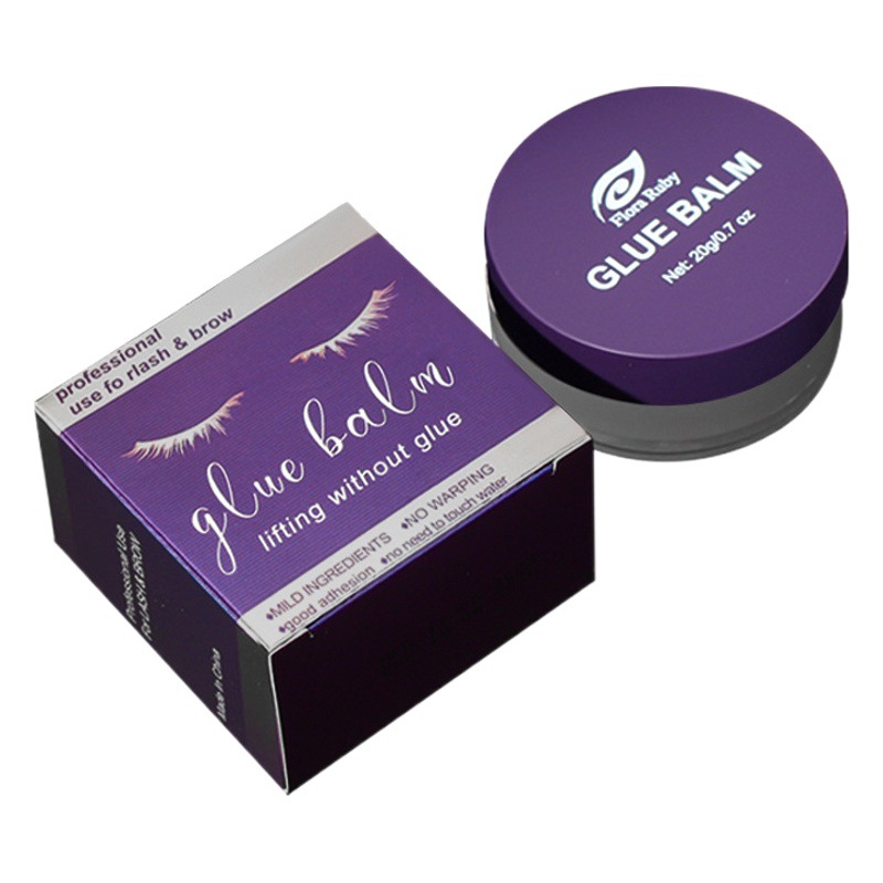 Pegamento sólido escaldado de pestañas transfronterizo adhesivo súper rápido inodoro no es fácil de caerse que forma la herramienta de pegamento de pestañas de cejas