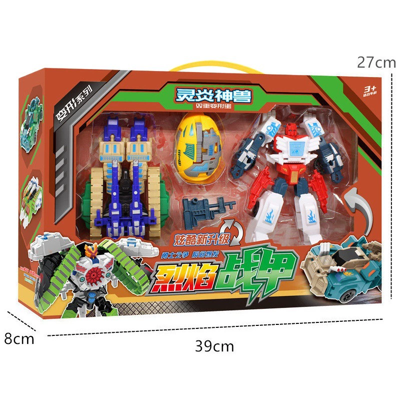 Трансформируемая машинка-игрушка для мальчиков: робот-фигурка Оптимус Варриор (модель Wasp), набор детских игрушек для уличных торговцев