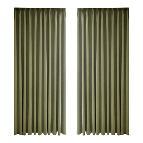 Send the finished product of thickening blackout curtains with Turkish jacquard Shiraz pattern in red and wide stripes for bedroom and living room 