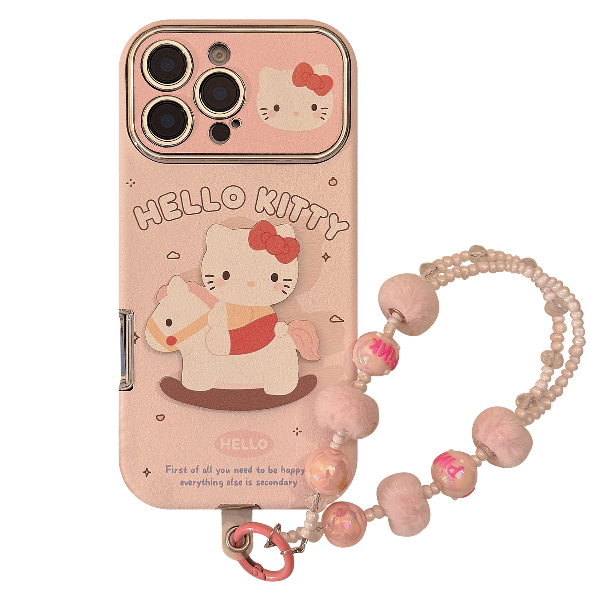 Funda de Cuero con Diseño de Caballo de Troya para iPhone 15 Pro Max, Funda Suave para iPhone 16, Linda Caricatura, Cordón para iPhone 17, Suave para iPhone 14 image 6