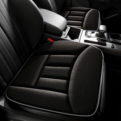 Cross-border e-commerce car seat cushion office cushion non-slip slow rebound comfortable general car seat cushion memory cotton single cushion (Multi-function pad) - calm-black