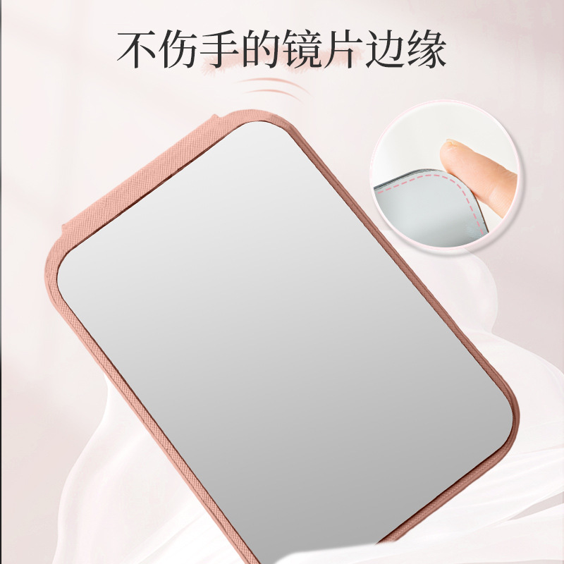 Folding table mirror