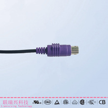 PS2 ���^ �~��   �⏽3.5MM ���w7*0.1 L=1.5M  β����Ƥ3MM���a