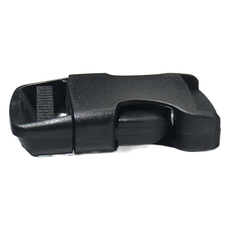 High-grade high-quality plastic buckle anti-pull buckle luggage accessories black plastic buckle schoolbag strap buckle