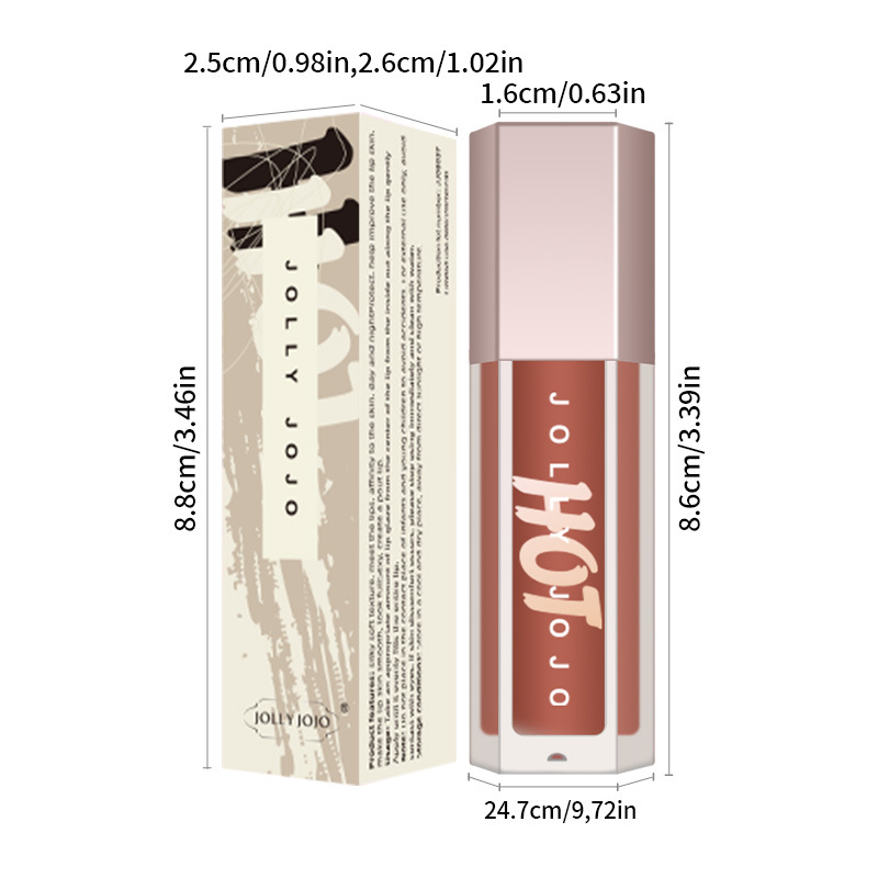 2023 Uusi Hot Selling Kahdeksan väriä Läpinäkyvä Huuli Hunaja Vesikiilto Mirror Lip Glaze Kosteuttava ja Kosteuttava Huulipuna Meikki_voghion.com