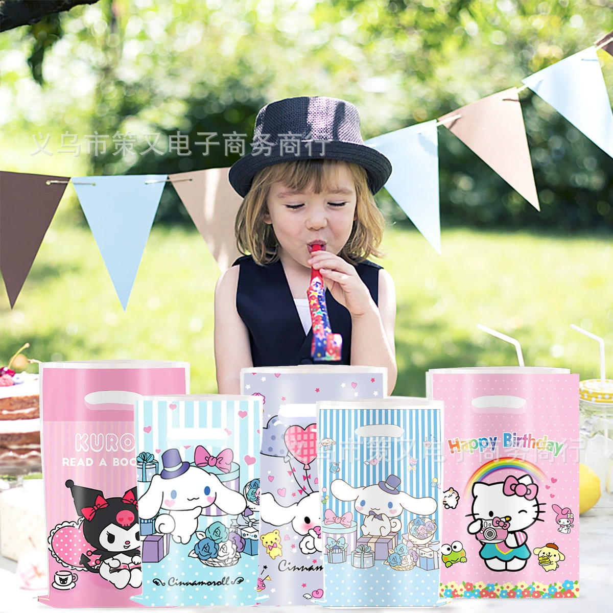 Hello Kitty, симпатичная сумка для хранения, льняная сумка, подарок на день рождения
