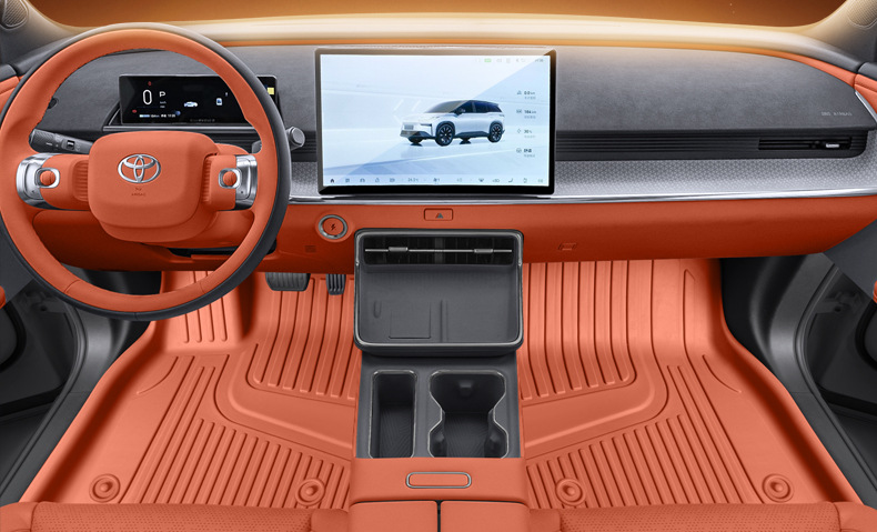 Specially Used for Toyota Platinum 3X Trunk Mat Tpe2025 Car Trunk Mat Modification Accessories Foot Mat Supplies