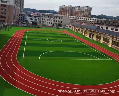 50mm Primary and middle schools Football field Dedicated Man-made Lawn green outdoors Plastic artificial Lawn Paving