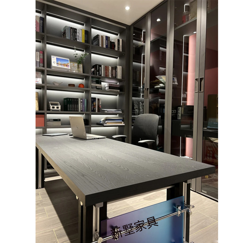 Aluminum Profile Modern Minimalist Desk Office Desk Writing Desk Computer Desk Home Study Desk Writing Desk Aluminum Profile Modern Minimalist Desk Office Desk Writing Desk Computer Desk Home Study Desk Writing Desk
