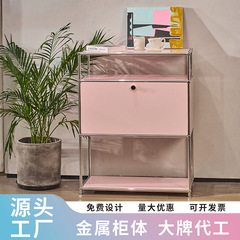 USM キャビネット寝室キッチン家具ダイニングサイド収納中古ダブキャビネットバウハウスリビングルーム収納モジュール組み合わせキャビネット