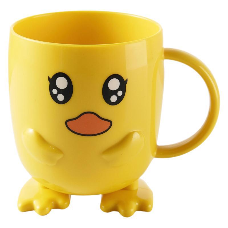 Bicchiere per risciacquo orale bambini con simpatico paperella_voghion.com