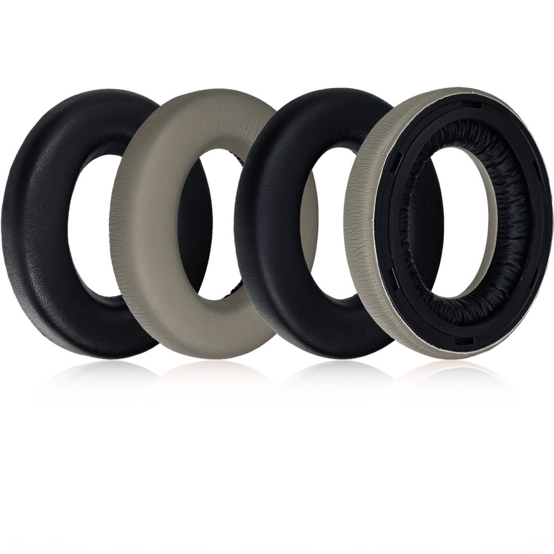 Qianyin Is Suitable for Sennheiser Momentum Large Steamed Bun First, Second, Third and Fourth Generation Goatskin Beveled Leather Ear Pad Covers