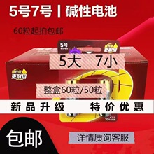 碱性电池5号7号电池遥控器儿童玩具鼠标空调遥控器门锁1.5V干电池
