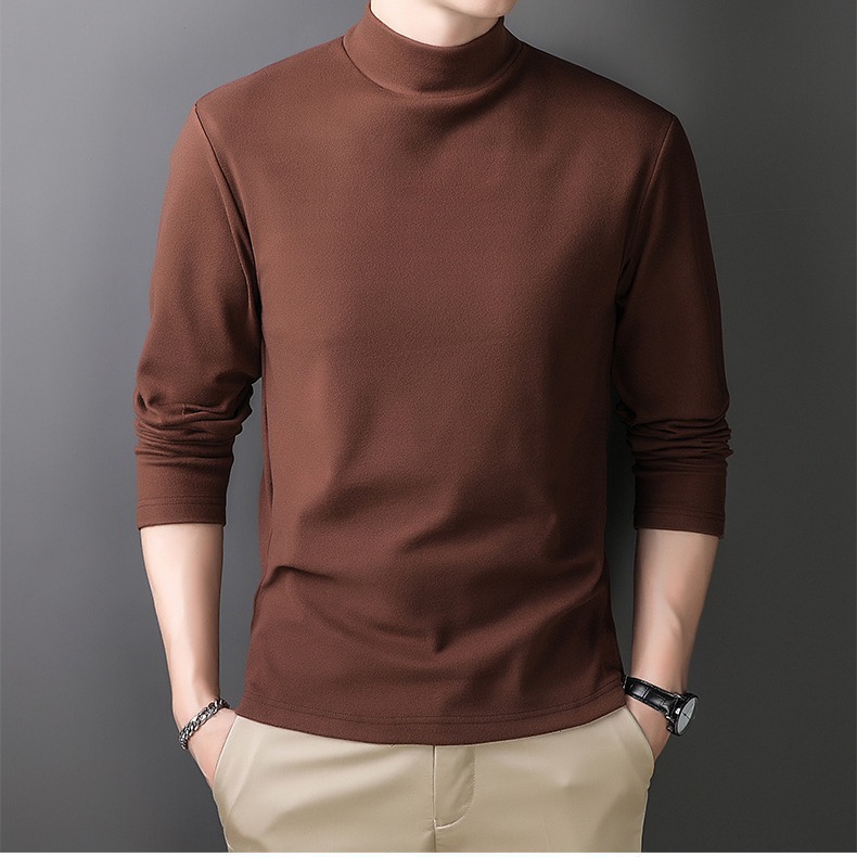 keep warm base double-sided velvet solid color winter underwear