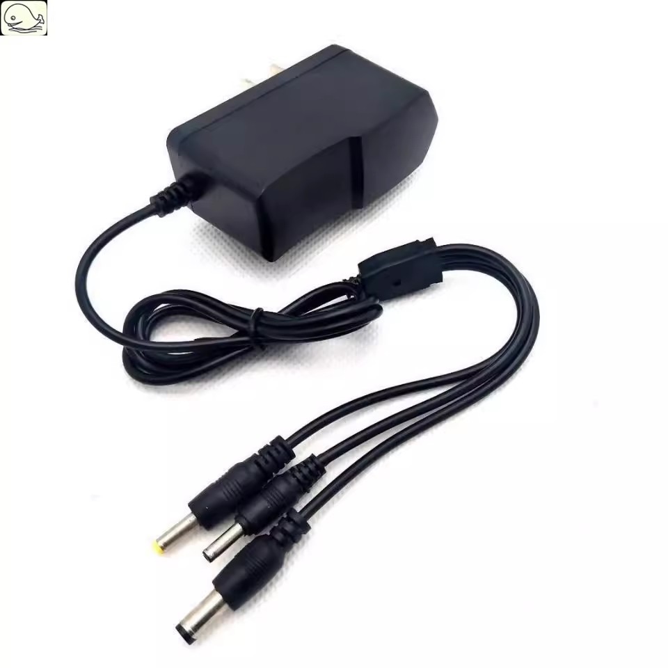 4.2V强光手电筒头灯钓鱼灯直充 18650充电器 3.5mm接口 充满绿灯