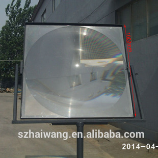 Supply large solar photovoltaic Pink Ferry lens diameter 1 meter diameter