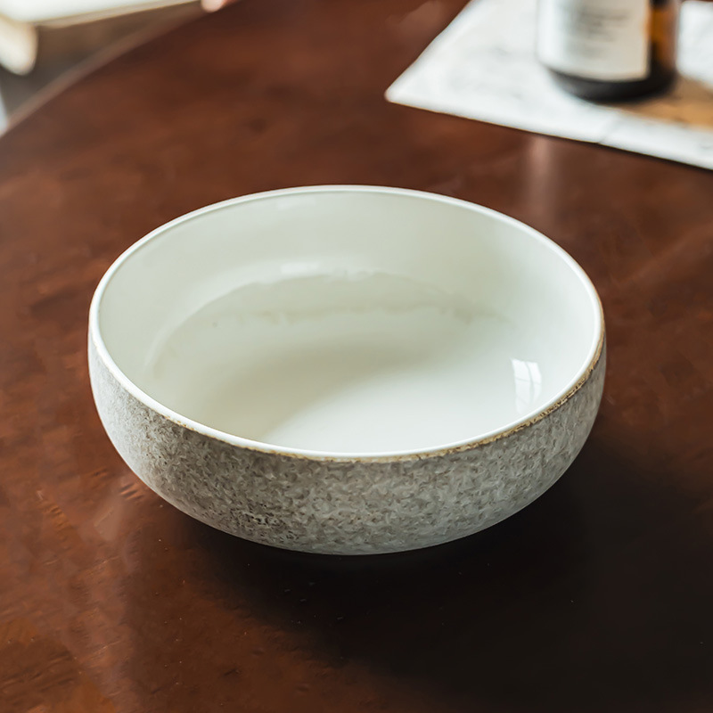 Tacos de fideos caseros de cerámica retro creativos Tacos de ensalada de estilo japonés Tacos de cubiertos Tacos de verduras Tacos de fideos Tacos de sopa