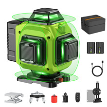 LFINE激光水平仪4D16线3D12线laserlevel工厂高精度红外线