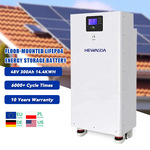48V 300Ah Lifepo4 Wall Floor Mounted Lithium Battery 15KW