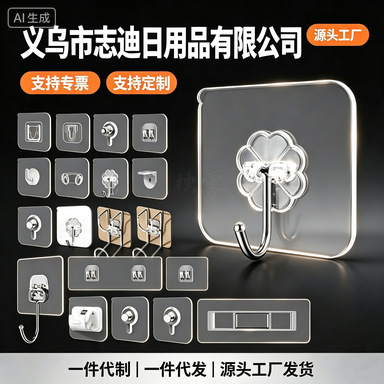 Traceless Patch Hook, Sticky Hook, No Punching, Strong Storage Rack, Sticky Piece Buckle Accessories, Mother-In-Law Buckle, Sticky Hook, No Nails Traceless Patch Hook, Sticky Hook, No Punching, Strong Storage Rack, Sticky Piece Buckle Accessories, Mother-In-Law Buckle, Sticky Hook, No Nails