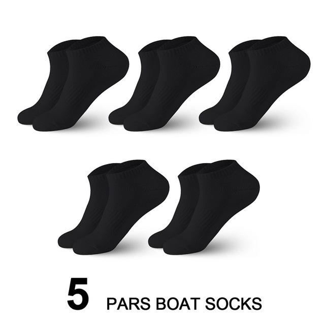 Men Dress Crew Socks Quarter Socks Ankle Socks Sports Casual Plaid Soft Work White Socks Black