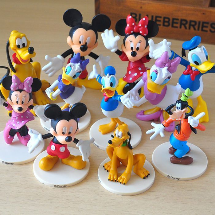 ミッキーの妙妙屋唐老鴨ミッキーのフィギュア人形のフルセットのおもちゃと人形のプレゼントです。|undefined