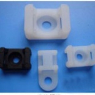 Cable Tie Holder Hc Saddle Type Plastic Punching Cable Management Fixed Clip Distribution Box Case Wiring Cable Management Holder