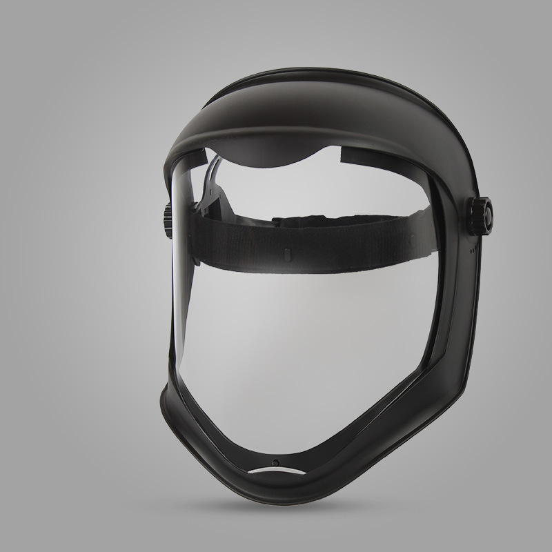Protector facial grande para ventana, anti-impactos, anti-epidémico, anti-humo de aceite, gafas transparentes de protección laboral, protección facial contra salpicaduras de aceite