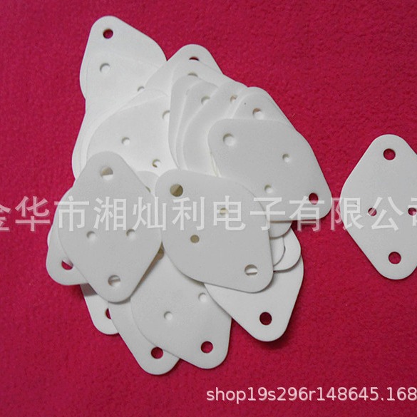 29*42*1菱型4孔陶瓷片 耐高压高温散热好的陶瓷片TO-3陶瓷