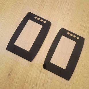 Pc Color Printing Lens Acrylic Screen Printing Color Screen Printing Lens Acrylic Uv Printing Semi-See-Through Window Panel Lens