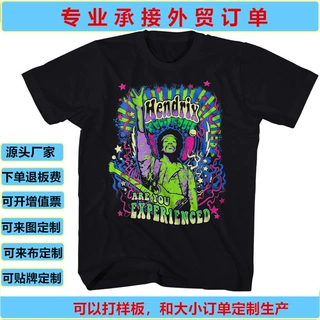 定制外贸140棉运动数码印花热升华印丝印男士宽松复古圆领短袖T恤