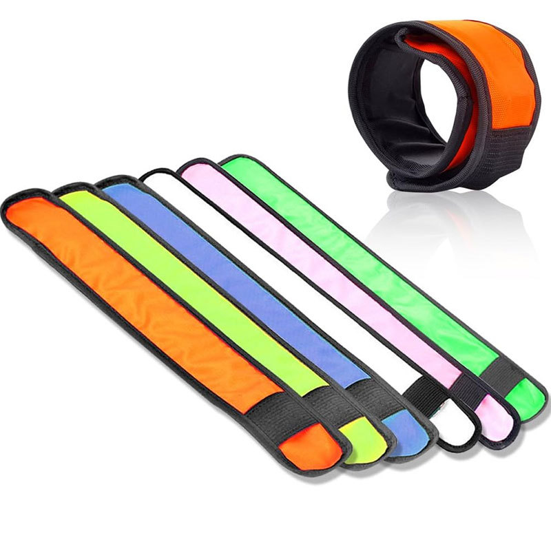 Glowing Slap Bracelet Led Wristband for Kids, Fluorescent Bracelet, Wrist Slap Band, Night Running Gear, Camping