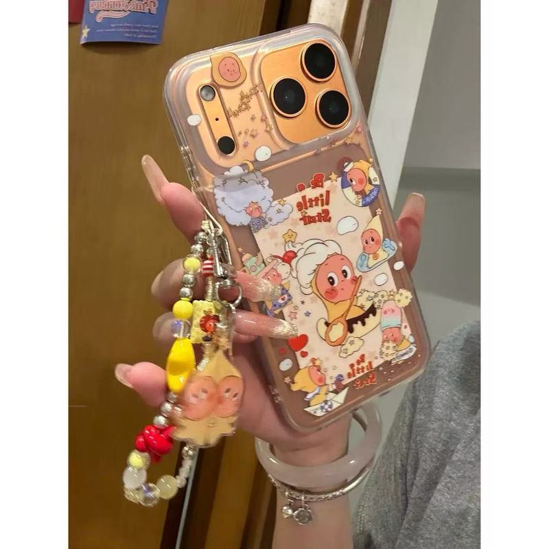 磨砂相片星星小人链条适用iPhone17promax苹果16手机壳15新款14女|undefined