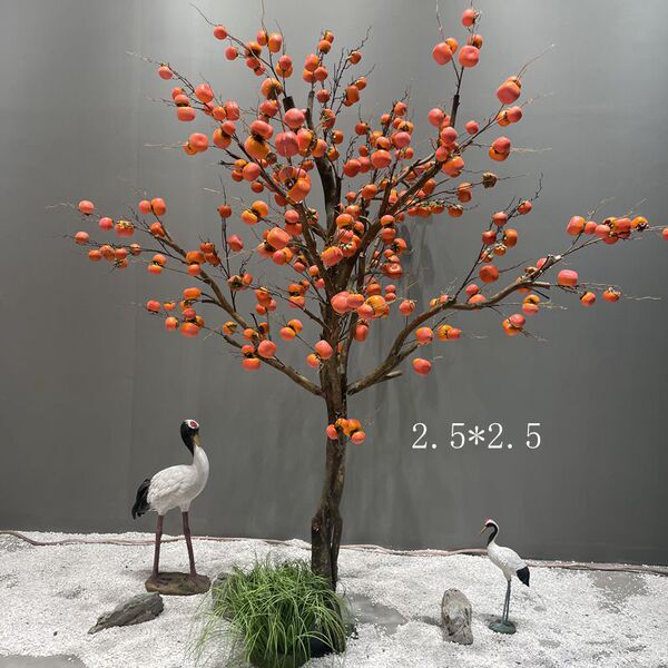 Simulated persimmon tree New Year wishing tree New Chinese style…