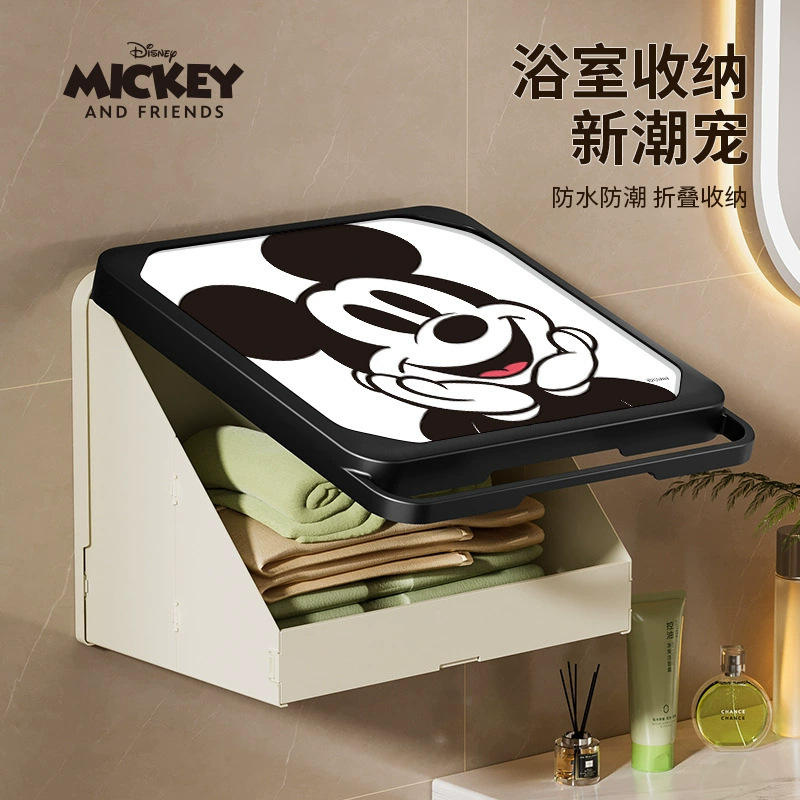 Полка для хранения в ванной комнате для душа, органайзер для чистой одежды, настенный ящик для хранения в туалете, складной водонепроницаемый ящик, шкаф для ванной комнаты.