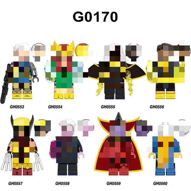Foreign Trade Goods G0170 Super Movie Series Educational Assembled Building Block Minifigure Toys Opp Bag