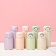 304 Stainless Steel Insulated Cup Simple Portable Mini Bouncing Cup Pocket Cup Student High-Quality Small Direct Drinking Cup