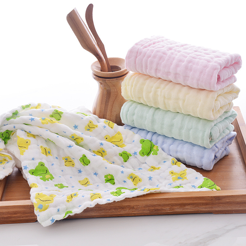 Children's cartoon towel, scarf, eating bib, direct factory sales