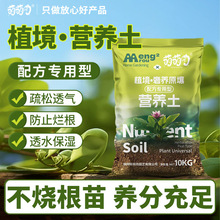 通用型营养土种蔬菜水果专用花土有机肥家用庭院养花多肉种植土壤