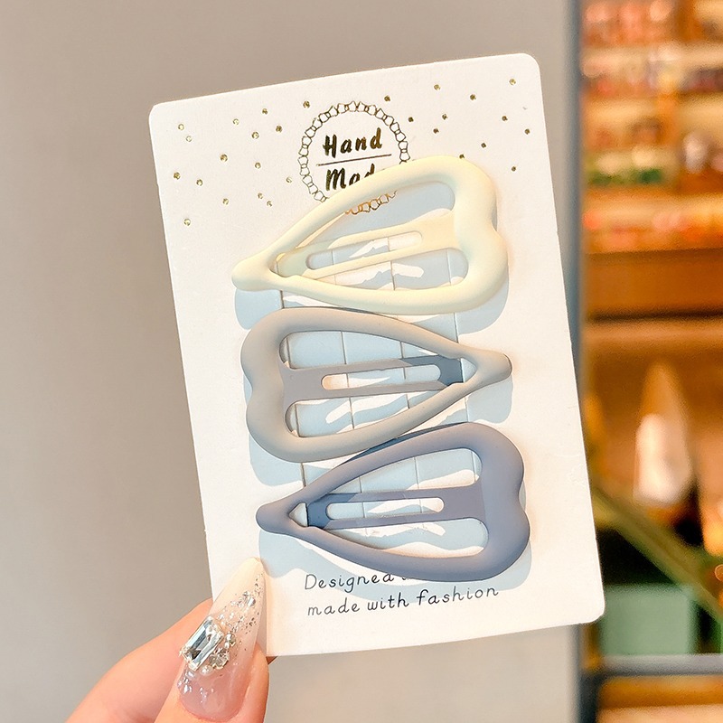 Coreano frisa cabello rotura BB clips tocado clips de cabello frontal lateral clips de cabello detrás de la cabeza clips de cabello