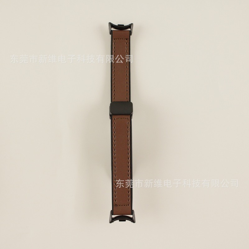 适用小米手环9表带纳帕纹硅胶贴皮小米8替换表带小米10代14MM|undefined