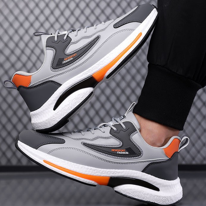 Zapatos deportivos para hombres 2026 nuevos zapatos deportivos transpirables para hombres zapatos casuales para estudiantes de carreras al por mayor