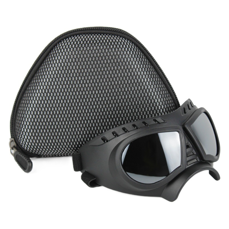 Nueva mascota pequeña máscara gafas impermeables a prueba de nieve suave marco gafas perro suministros gafas de sol