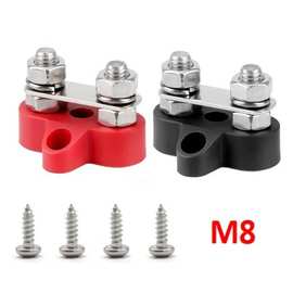 游艇轮船汽车房车改装车电池接线柱重型接线端子12V/24V 汇线端子