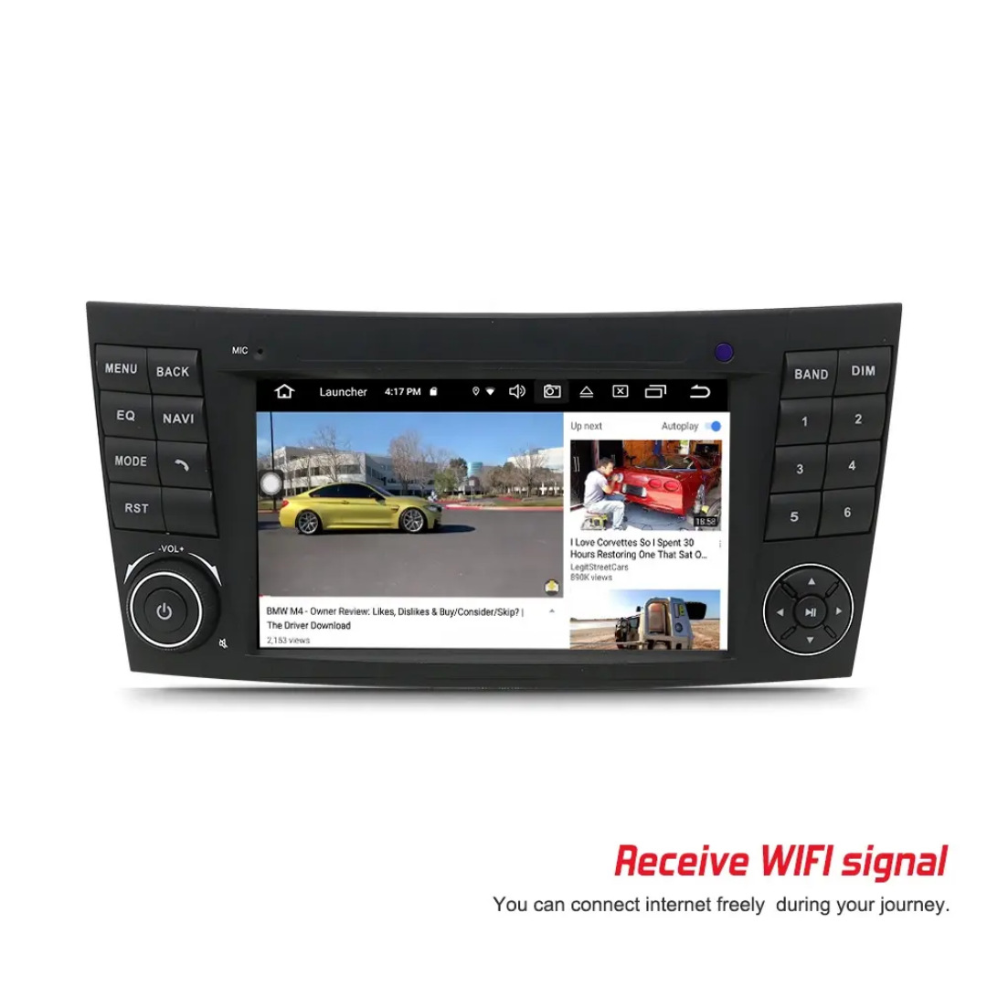 Cross-border 7-inch carplay Android 13 large screen Mercedes-Benz E-class W211 interconnected multimedia GPS navigation 5